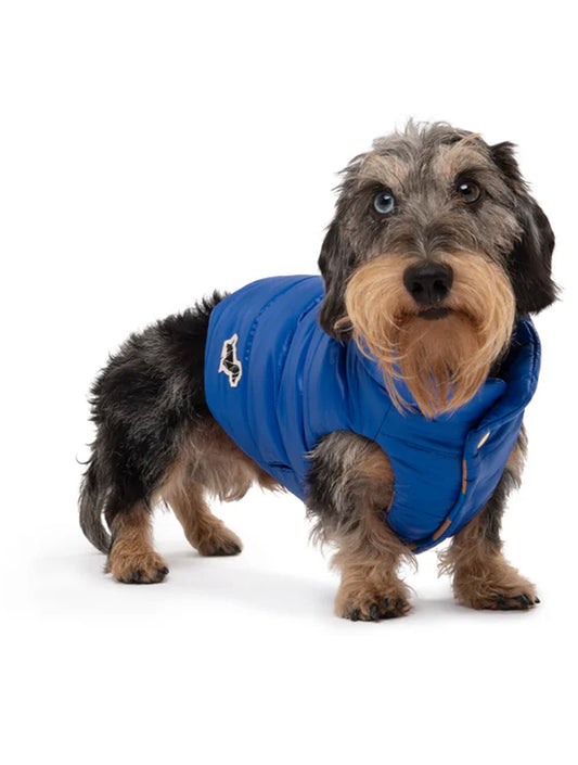 Boom Gilet - Blue and Beige (hover)