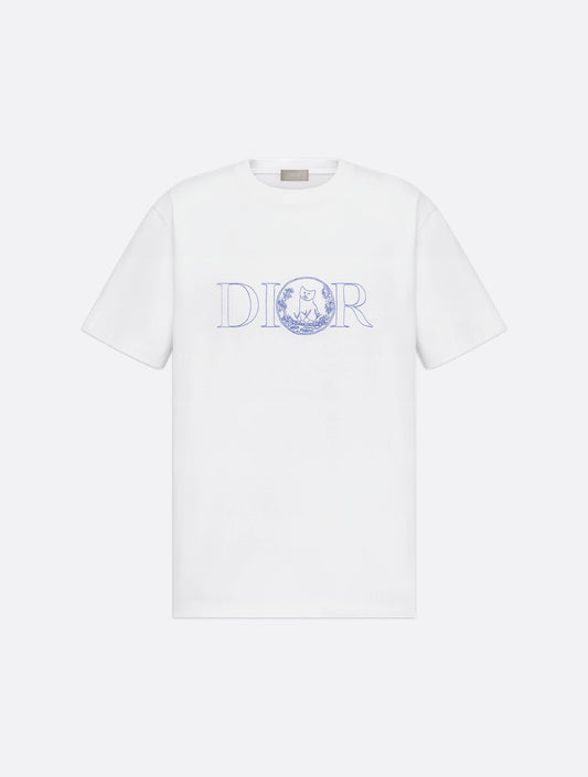 DIOR AND HYLTON NEL T-Shirt, Relaxed Fit - White