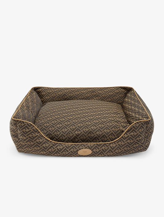 Large FF Jacquard Dog Bed