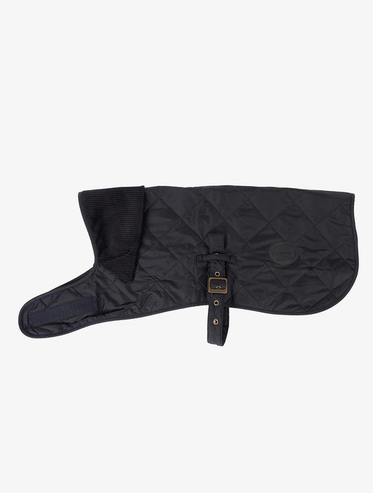 Quilted Dog Coat - Black