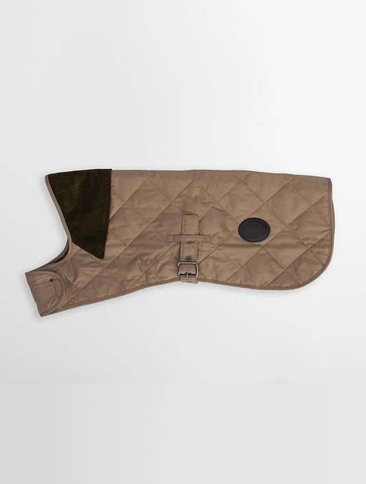 Quilted Dog Coat - Sand Dune