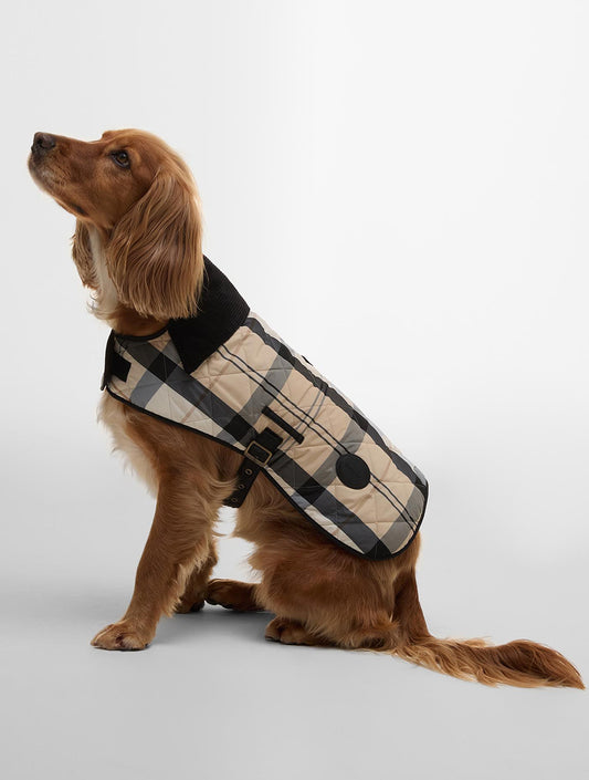 Tartan Dog Coat - Safari Tartan (hover)
