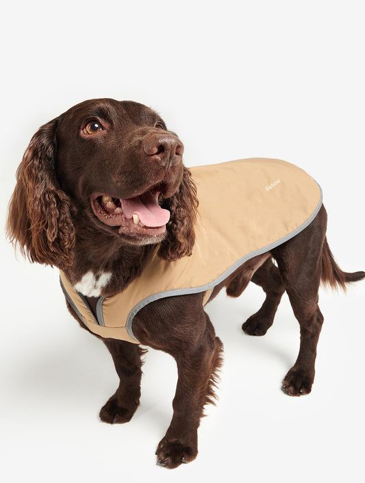 Monmouth Waterproof Dog Coat - Beige (hover)