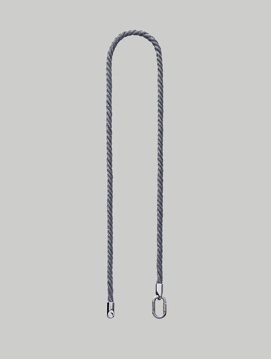 Luxury Dog Leash In Braided - Ruthenium
