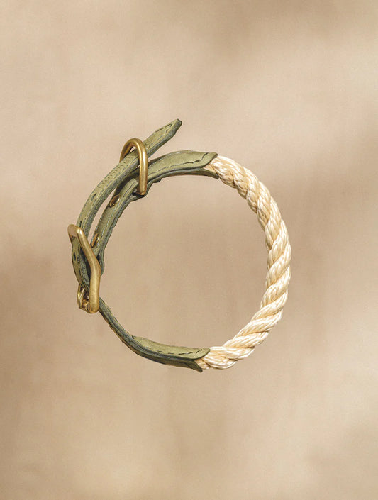 Walk Kit: Country Leash + Collar - Green