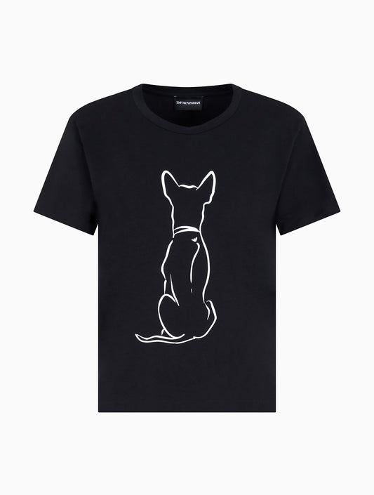 We Love Dogs #27 Stretch-Jersey T-shirt