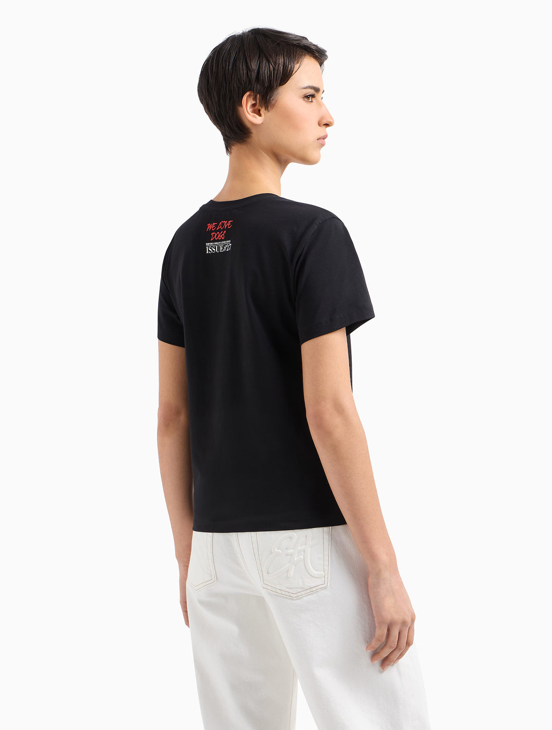 We Love Dogs #27 Stretch-Jersey T-shirt