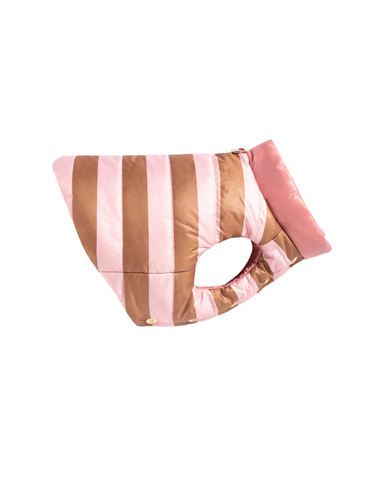Boom Gilet - Pink and Beige