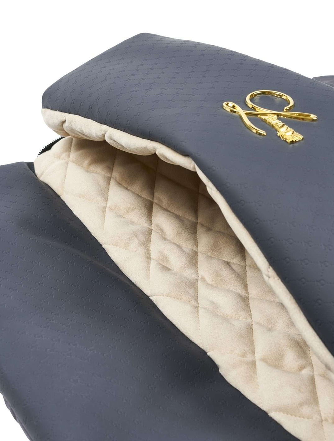 Luxury Dog Sleeping Mat/ Charcoal Beige