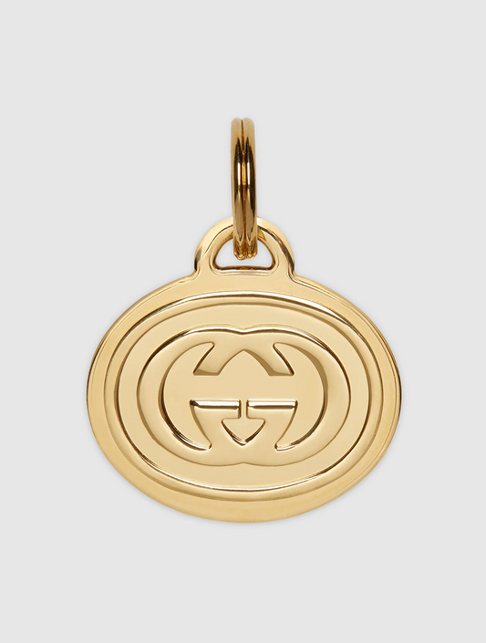 Interlocking G Pet Tag
