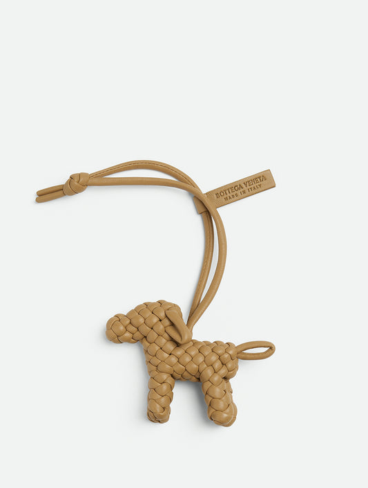 Dog Charm - Dark praline