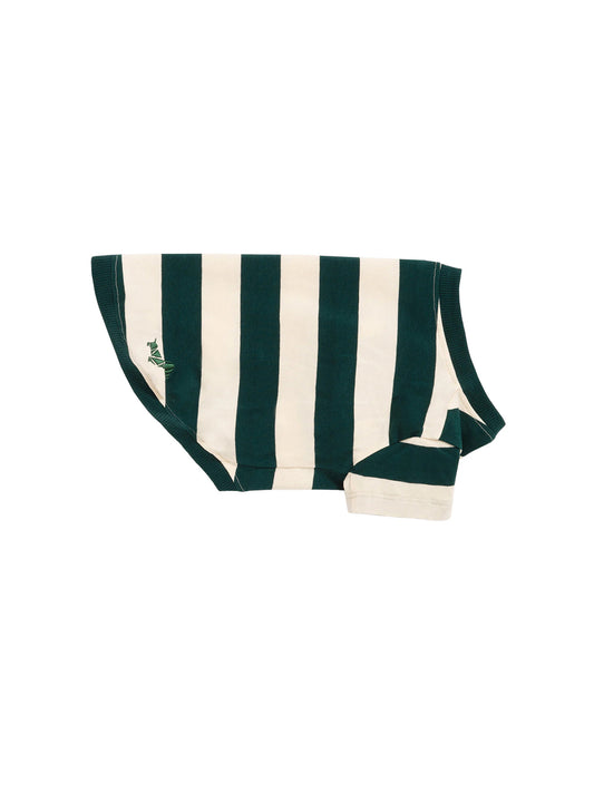 Calypso T-Shirt - Green and White