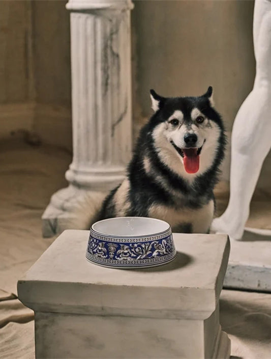 Florentine Pet Bowl - Marine (hover)
