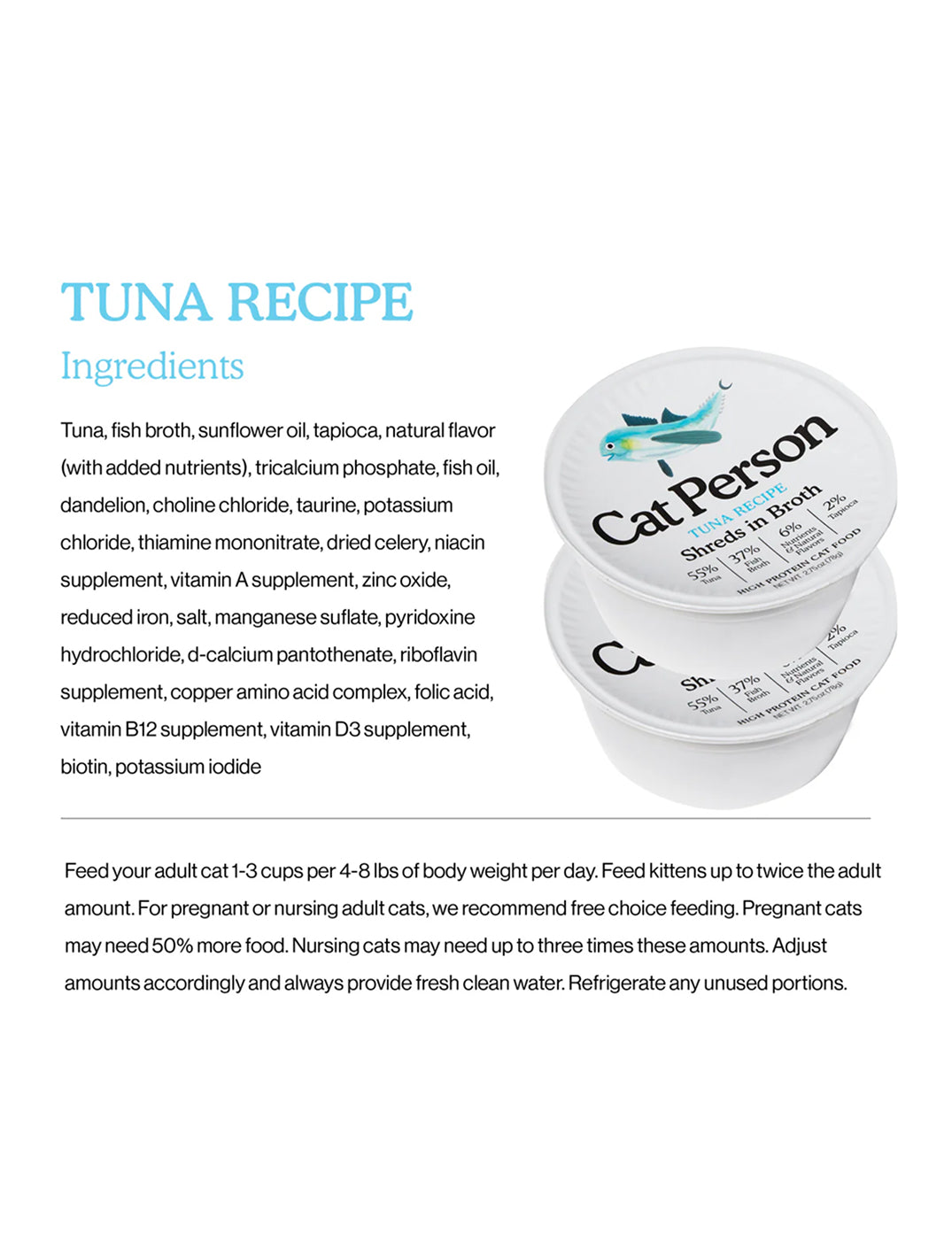 Tuna Shreds in Broth