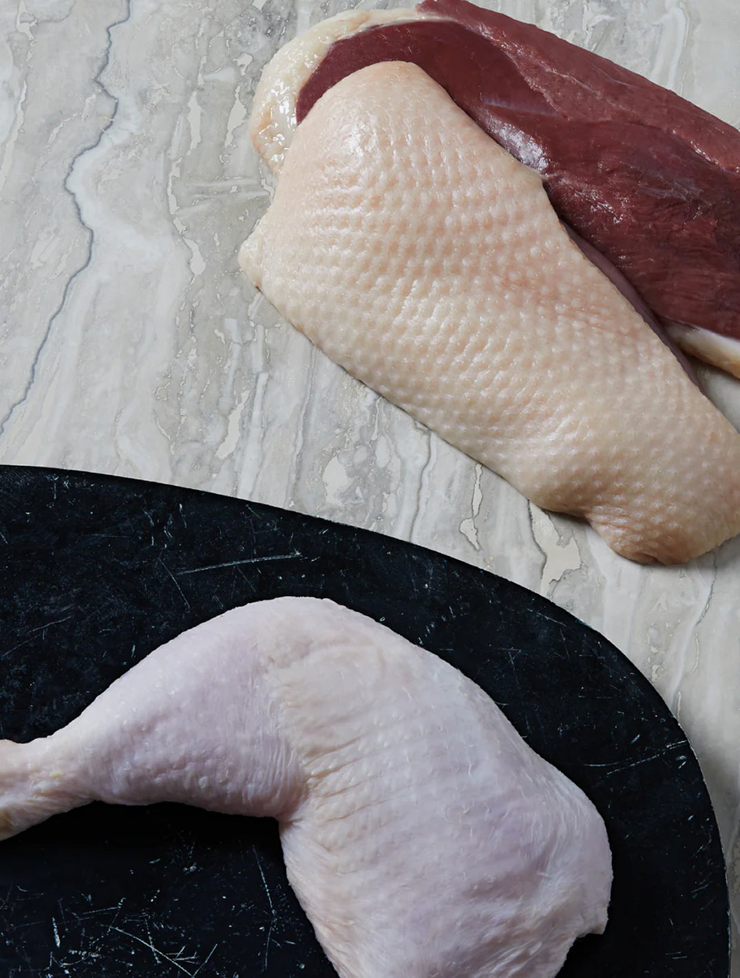 Chicken & Duck Shreds in Broth