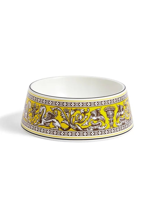 Florentine Pet Bowl - Citron