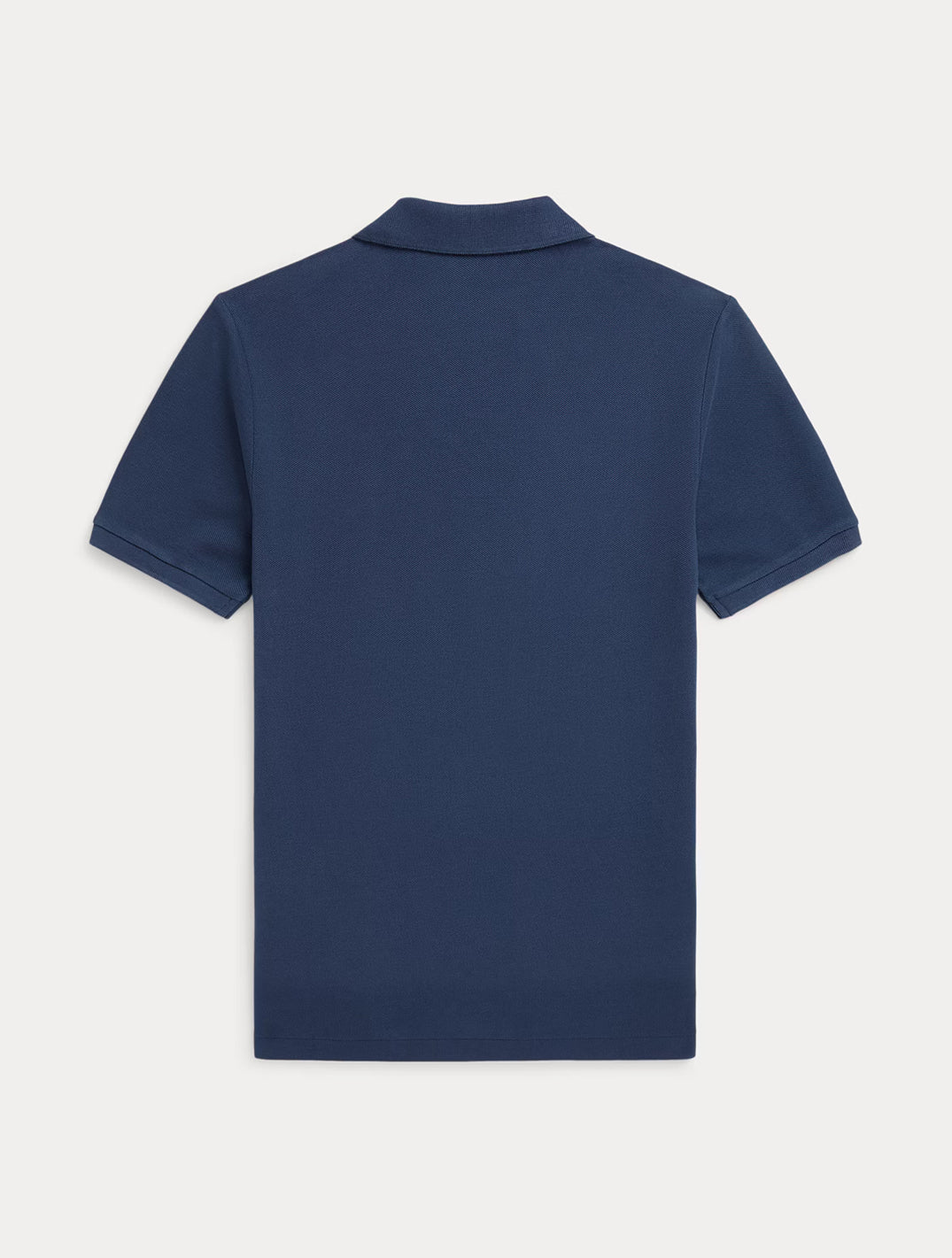Dog-Embroidered Cotton Mesh Polo Shirt