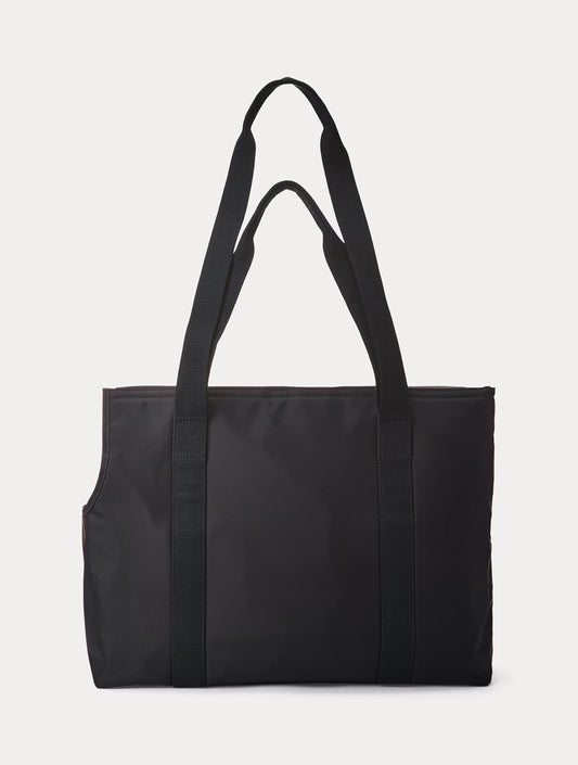 Nylon Pet Tote Bag - Black/Red (hover)