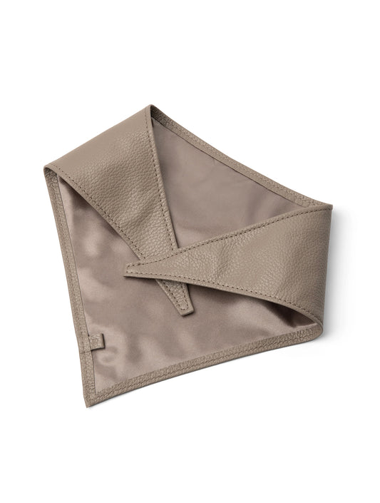 Leather Scarf - Beige (hover)