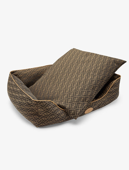 Large FF Jacquard Dog Bed