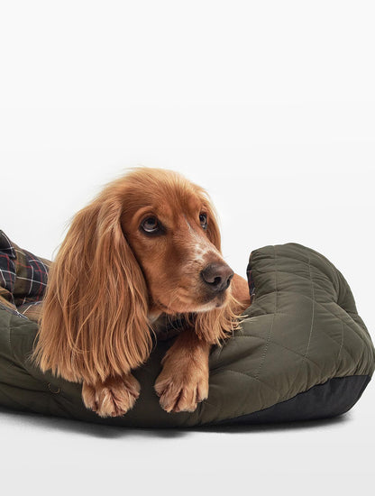 Quilted Dog Bed
