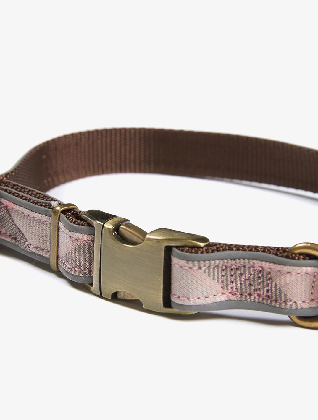 Reflective Tartan Dog Collar