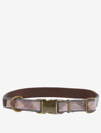 Reflective Tartan Dog Collar