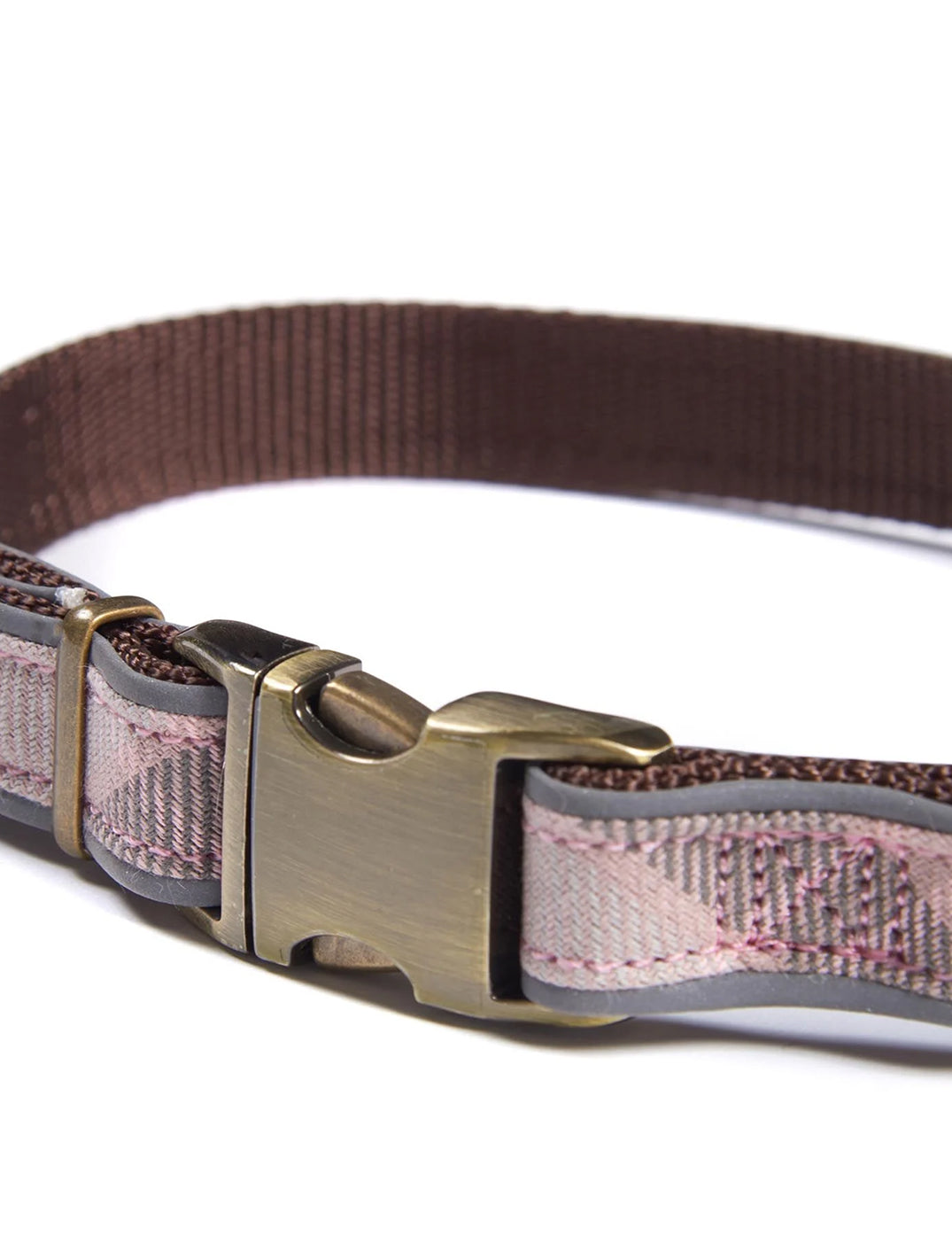 Reflective Tartan Dog Collar