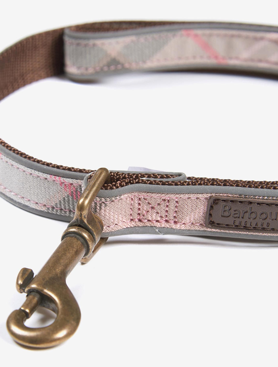 Taupe/ Pink Tartan
