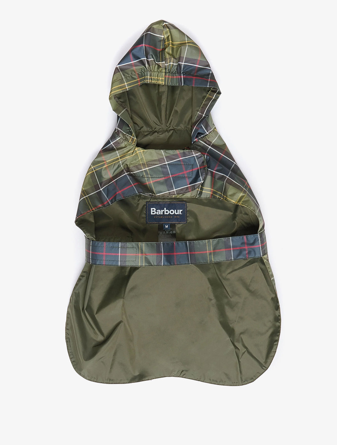 Packable Tartan Dog Coat