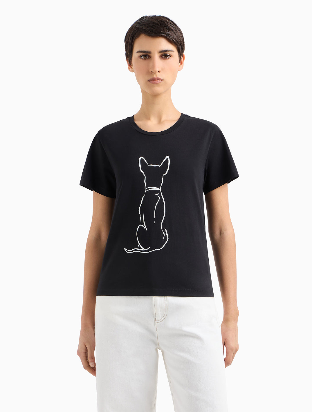 We Love Dogs #27 Stretch-Jersey T-shirt