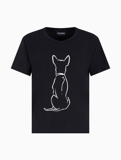 We Love Dogs #27 Stretch-Jersey T-shirt