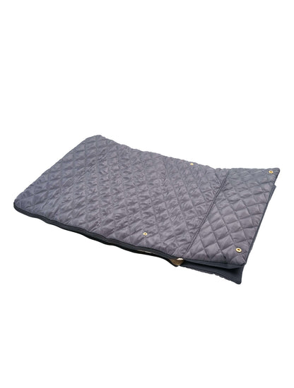 Luxury Dog Sleeping Mat/ Charcoal Beige