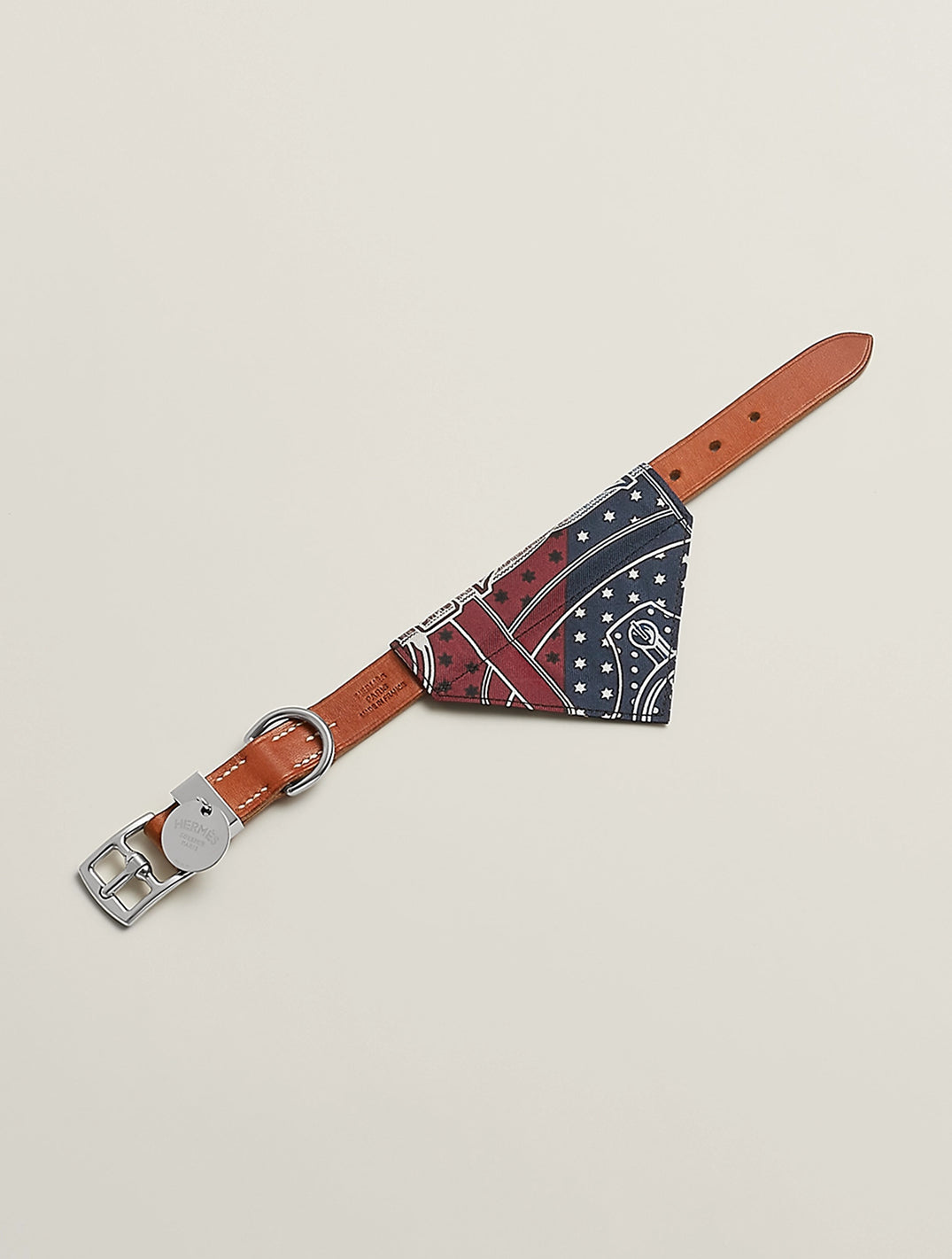Eperon d'Or dog bandana, very small model