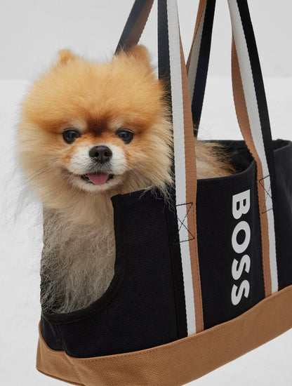 Logo Cotton- Canvas Tote Bag For Dogs