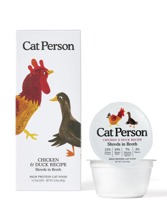 Chicken & Duck Shreds in Broth