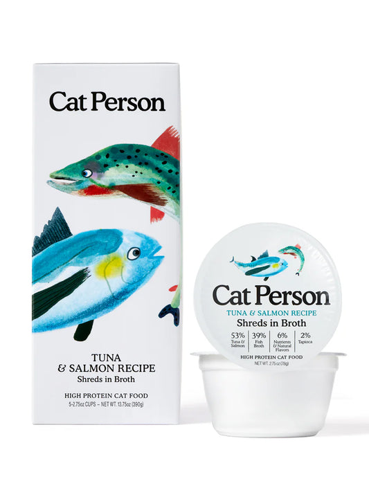 Salmon & Mackerel Shreds in Broth