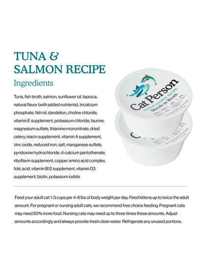 Tuna & Salmon Shreds in Broth