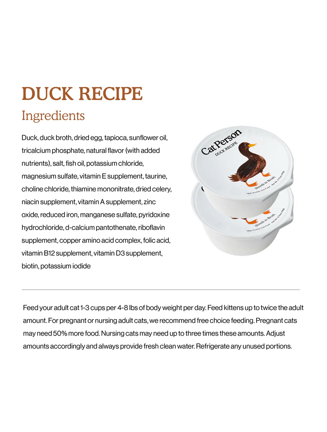 Duck Shreds in Broth