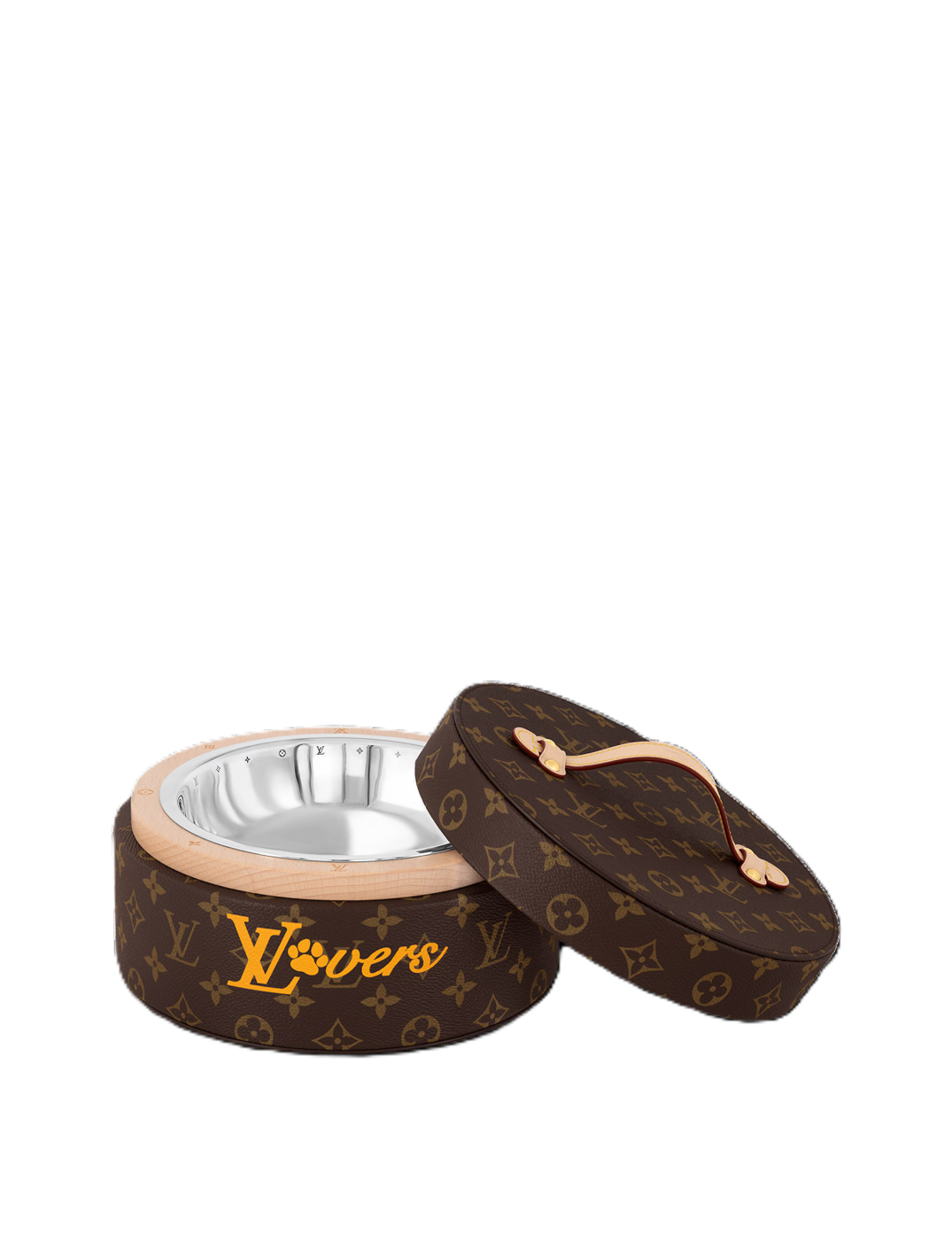 Monogram Canvas Dog Bowl