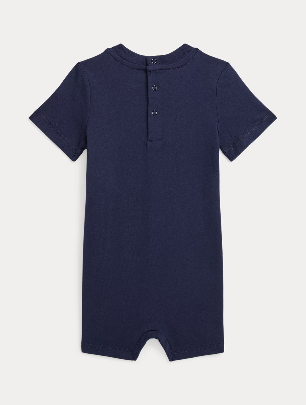 Dog-Print Cotton Jersey Shortall
